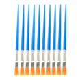 thumbnail image 3 of 50pcs Nylon Hair Paint Brush Set for Watercolor, Oil & Craft Painting – Lightweight Durable Plastic Handles, Flat Head Brushes for Art & Creative, 3 of 3