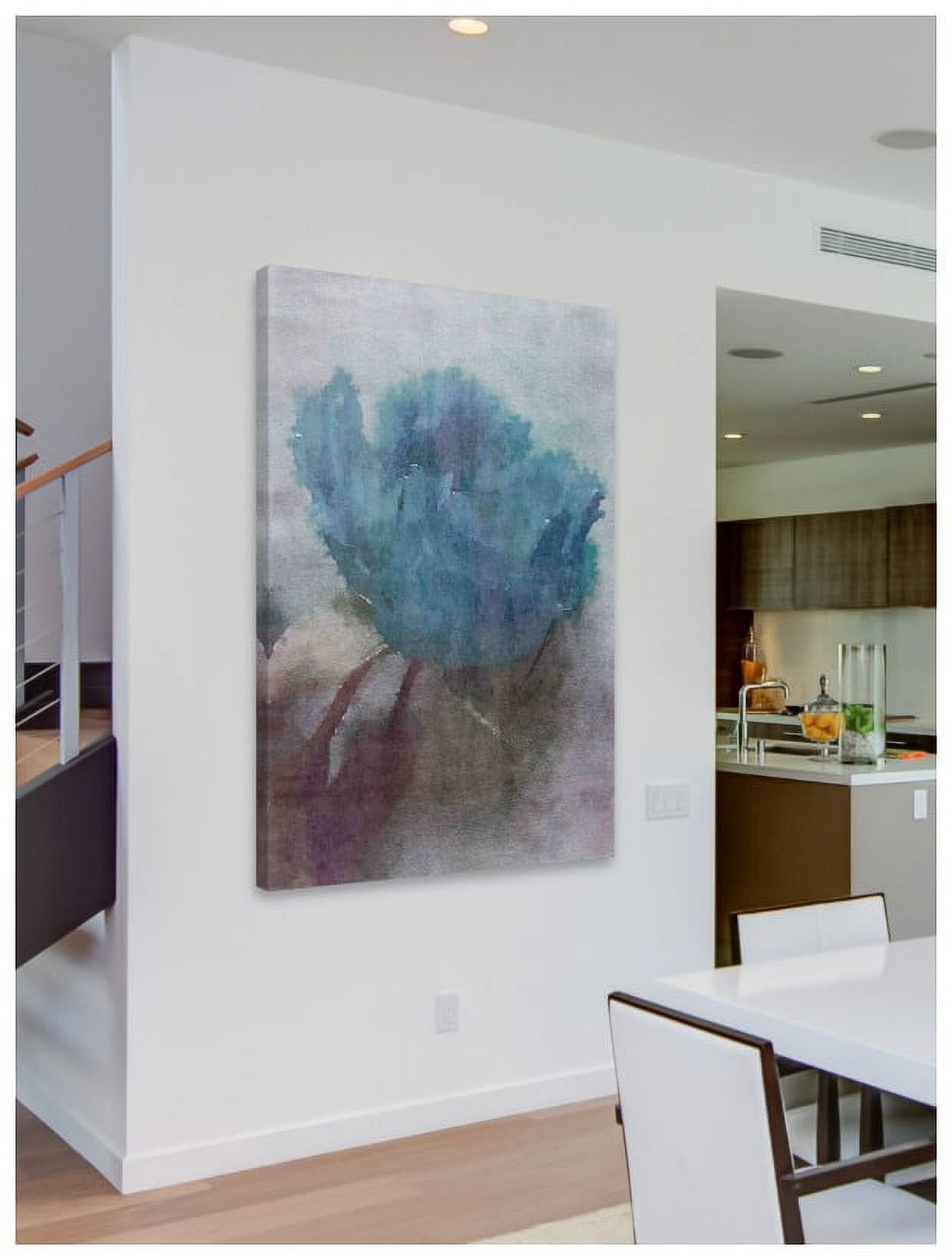 Marmont Hill - "Midnight Blue 4" by Irena Orlov Painting Print on Wrapped Canvas