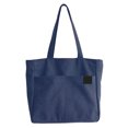 thumbnail image 4 of La bolsa de asas del ordenador portátil, calidad de la bolsa de asas del estudiante del bolso de la lona de las mujeres del color sólido del bolso de la lona usted puede confiar, 4 of 12