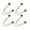 Golden, variant on Magnetic Clothing Attachment Clips Trouser Leg Button Adjustable Pant Leg Clips Pin Quick Shirt Fasteners