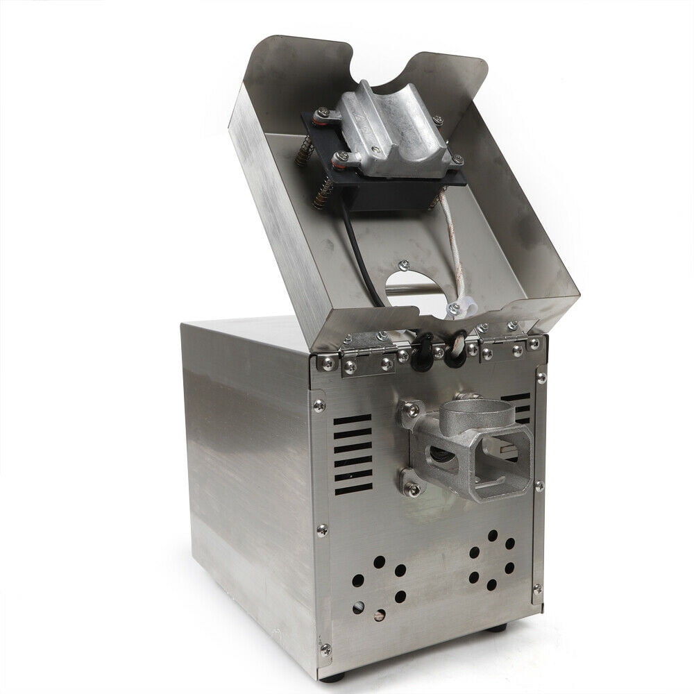 1500W Commercial Automatic Oil Expeller Extractor Oil Press Expeller Machine Electric Full Automatic Oil Press Machine Oil Extractor Peanut Coconut Expeller Electric Oil Press Machine Oil Extractor
