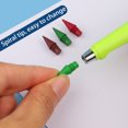 thumbnail image 2 of 12-Color Eternal Pencils Erasable Refillable Colored Pencils for Kids No-Sharpening Writing & Drawing Set with Spare Leads, 2 of 7