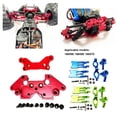 thumbnail image 2 of Xingzhi Front Rear Shock Tower Plates For HBX 1/18 RC 18859E 18858E 18857E Unbreakable Red 1Set, 2 of 6