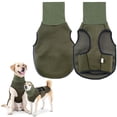 thumbnail image 2 of Qyaukm Dog Anxiety Vest with Hood, Skin-Friendly Thunder Jacket for Dogs, All-In-One Dog Calming Shirt with Hood for Thunder, Fireworks, Separation - Keep Pet Calm Without Medicine, Military Green XL, 2 of 9