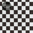 thumbnail image 4 of mvhsuoem Black & White Checkered Polyester Shower Curtain, 72" x 72" Waterproof, 4 of 6