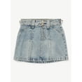 thumbnail image 4 of Justice Girls Front Pleat with Chain Denim Skirt, Sizes XS - XLP, 4 of 7