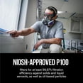 thumbnail image 3 of Filtros Respirator 3M 7093H1-DC P100, 1 par de cables moldeados, 3 of 6