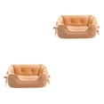 thumbnail image 2 of Cama para perros Billuyoard con fondo Impermeable Borde Elevado Caqui S 2Conjunto, 2 of 6