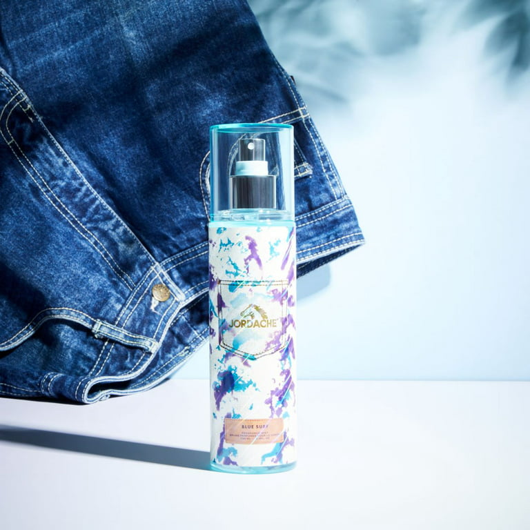 Jordache Blue Surf Denim Fragrance Body Mist, Perfume Spray for Women 8.4  fl oz, 1-Piece 
