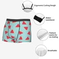 thumbnail image 5 of Wukai Watermelon Print Men’s Underwear Breathable Boxer Briefs,&nbsp;Moisture Wicking & Breathable-X-Large, 5 of 7