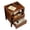 Maple wood color, variant on Garvee 1-Pack Modern Nightstand with Charging Station, 2 Drawer Bedside Table with Open Shelf, MDF Bedside Cabinet, USB Port, Type-C & AC Outlet, Maple Finish
