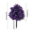 thumbnail image 3 of Artificial Fake Flowers For Outdoor Outside Decor Bundles Faux Plants Silk Realistic Flower Look Real Plastic Decorations For Porch, 3 of 6