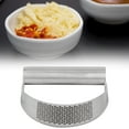 thumbnail image 4 of Hachoir à l'Ail, Moins de Puissance et Plus d'Effet et une Ergonomie Résistante à la Rouille Râpe à l'Ail Humanisée en Forme d'Arc, Camping pour la Cuisine, 4 of 8