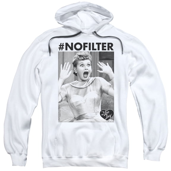 I Love Lucy - No Filter - Pull-Over Hoodie - Medium