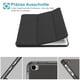 thumbnail image 3 of AirCase Funda blanda para iPad de 9,7 pulgadas iPad Air 1/2 modelo A1822 A1823 A1893 A1474 A1475, funda protectora de TPU suave, color negro, 3 of 6