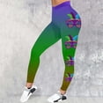 thumbnail image 1 of WILLBEST Pantalones de Yoga Con Plumas y Estampado Colorido de Carnaval Para Mujer, Mallas Ajustadas Para Levantar El Trasero, Cómodas y Elásticas, Ropa Informal Para Hacer Ejercicio. Chica, 1 of 3