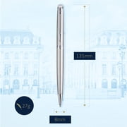 Waterman Hemisphere Ballpoint Pen | Stainless Steel with Chrome Trim | Medium Point | Blue Ink | Gift Box