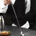 thumbnail image 3 of Retractable Bar Spoon Stainless Steel, Bar Tools, Bartender Cocktail Mixing Spoon, Extendable Long Telescopic Spoon, 3 of 5