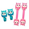 thumbnail image 1 of 10Pcs Cable Ties Cartoon Owl Cord Organizer Wire Wrap Headset Headphone Earphone Wrap Winder Cable Manager(Random Color), 1 of 9