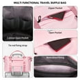 thumbnail image 3 of Kivdit Travel Duffle Bag,50L Foldable Gym Bag with Wet Pocket,Waterproof Carry on Weekender Bag for Women and Men,Pink, 3 of 8
