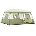thumbnail image 4 of 8 Person Camping Tent Big Family Cabin Tent Setup in 60 Seconds with Rainfly & Windproof Tent with Carry Bag, 4 of 5