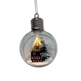 thumbnail image 1 of Esfera de luz de villa navideña, 1 of 3