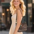 thumbnail image 3 of ZUXONGSY Hummingbird Sunflower Print Shoulder Bag for Women Lightweight Crossbody Purse Mini Satchel with Adjustable Wide Strap for Shopping Business, 3 of 7