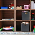 thumbnail image 4 of Zerdyne 4-Pack Plastic Collapsible Storage Cubes, Gray Foldable Cube Storage Bins, 4 of 7