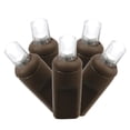 thumbnail image 2 of Vickerman 150 Pure White Wide Angle LED Single Mold Christmas Net Light Set, Brown Wire, 2 of 2