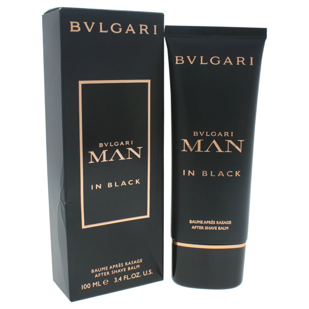Bulgari - Bvlgari Man in Black After Shave Balm for Men, 3.4 Oz