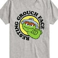 thumbnail image 3 of Sesame Street - Resting Grouch Face - Toddler and Youth Short Sleeve Graphic T-Shirt, 3 of 5