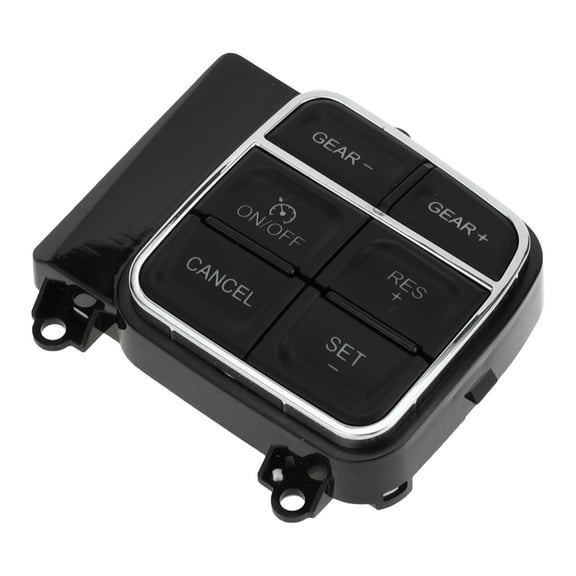 Unique Bargains Steering Wheel Cruise Control Switch Button Black Fit for RAM 1500 2013-2022 No.68111384AA - Pack of 1