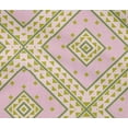 thumbnail image 4 of oneOone Cotton Flex Fabric Diamond|Triangle & Check Geometric Print Fabric By The Yard 40 Inches Wide, 4 of 4