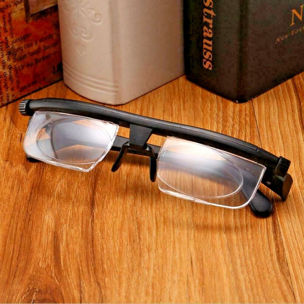 Adjustable Glasses Variable Focus for Reading Distance Vision Eyeglasses