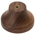 thumbnail image 4 of HDJNal 16Pcs Walnut Wood Knobs -40mm Flat Top Round Wood Drawer Knobs, Wardrobe Cupboard Knobs, Natural Wooden Furniture Knobs ,Drawer Pulls Handle for Home, Cabinet, Drawer and Dresser, 4 of 7