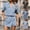 Black, variant on CHUMUD Two Piece Sets for Women Summer Outfits Short Sleeve Crop Denim Jacket Top Button Down Casual Jean Shirt with Pocket Mini Skorts Shorts