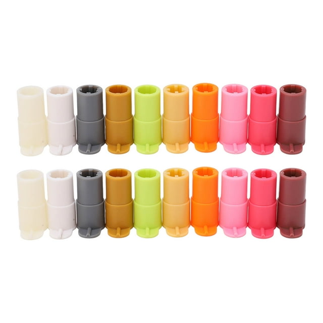 Juego de adaptadores de bolígrafo de 20 piezas, soporte adaptador de bolígrafo ABS colorido, accesorios de repuesto para Cricut VoborMX herramienta