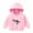 Pink, variant on Odeerbi Toddler Boys Girls Fleece Hoodies Dinosaur Pullover Hooded Sweatshirts Children's Pattern Printed Round Neck Long Sleeve Hooded Sweatshirt Blue