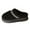 Black, variant on Slippers Slippers for Women - Soft Plush Retro Slip-on Comfortable Indoor/Outdoor Shoes Black Size 8