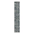 thumbnail image 6 of Unique Loom Portland Collection Area Rug - Orford (2' 2" x 12' Runner Blue Gray/Gray), 6 of 10