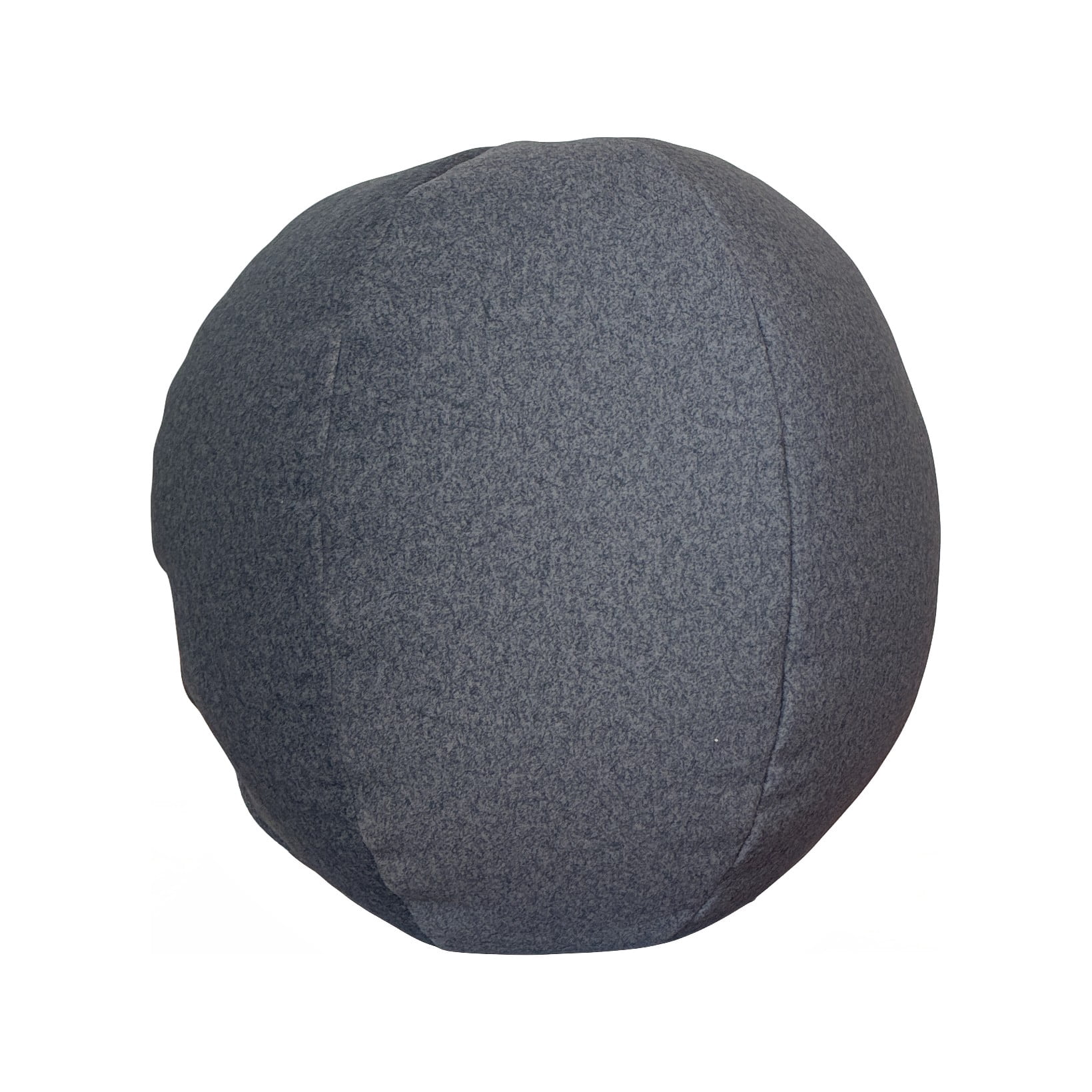 Qiviut Gray Round Pillow