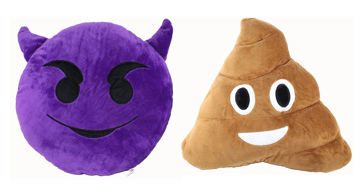 Walmart Poop Emoji Pillow