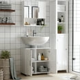 thumbnail image 4 of kleankin Bathroom Mirror Cabinet, Wall Mounted Medicine Cabinet, 4 of 9