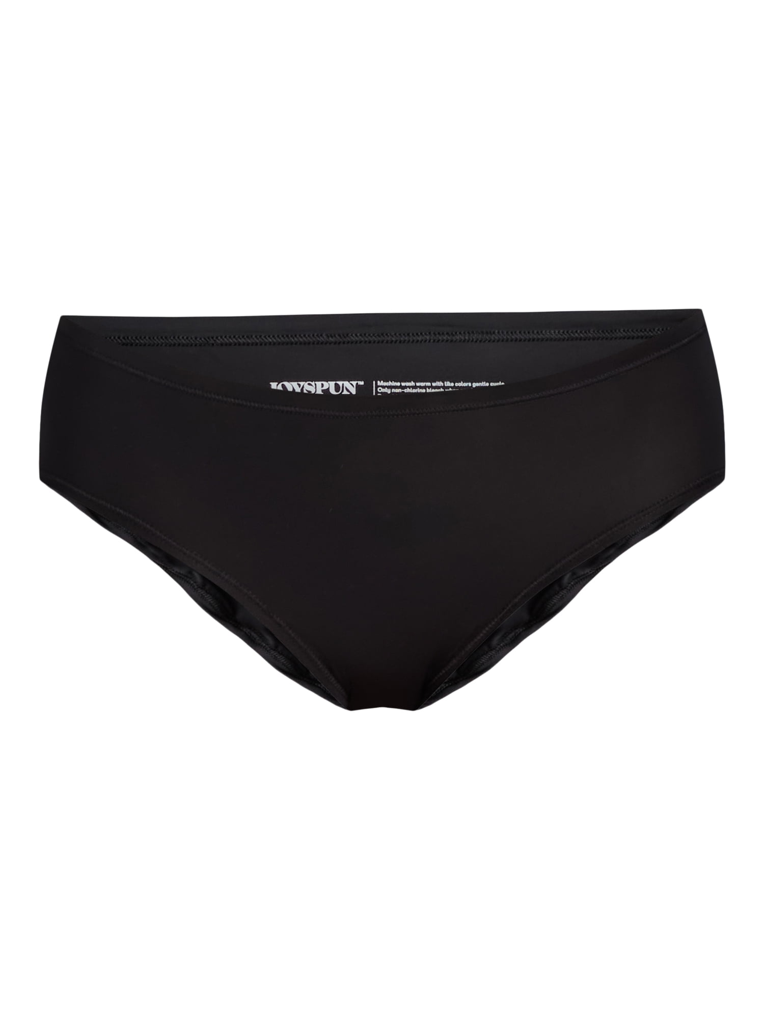 Joyspun Women's Microfiber Hipster Panties, 6-Pack, Sizes XS-3XL