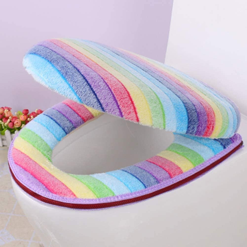 Hello Kitty Bathroom Set 4Pcs Soft Toilet Seat Cover Rug Free Shipping Kids Gift 