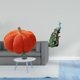 thumbnail image 2 of Estatua De Cojín De Peluche De Pavo Real Y Calabaza De Halloween, Decorativa Para Sofá Cama, Dormitorio, Oficina, Sala De Estar, Adorno De Mesa, Colección De Esculturas, 2 of 8
