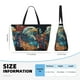 thumbnail image 4 of Easygdp Stained Glass Eagle USA Bolsa de Viaje de Playa de Gran Capacidad, Bolsa Tote Perfecta para la Playa, Escapadas de Fin de Semana y Viajes, 4 of 7