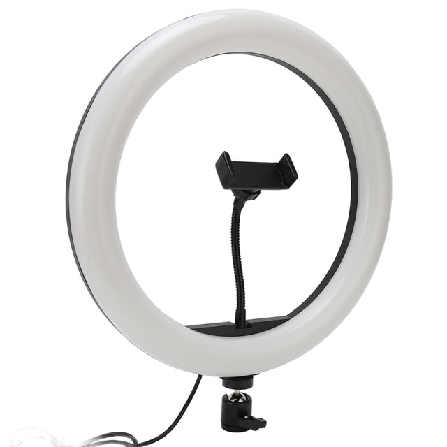 Ring Light, Soft Light LED Selfie Ring Light Stepless Dimming USB Plug 13 Inch For Streaming