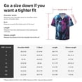 thumbnail image 5 of Fotbe Hip-Hop Glasses Gorilla Camisa Estampada de Manga Corta para Hombre, Casual de Verano, Estilo Playero, Sin Arrugas-3X-Large, 5 of 5