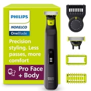 Philips Norelco Oneblade 360 Pro Hybrid Face & Body Electric Trimmer QP6542/70